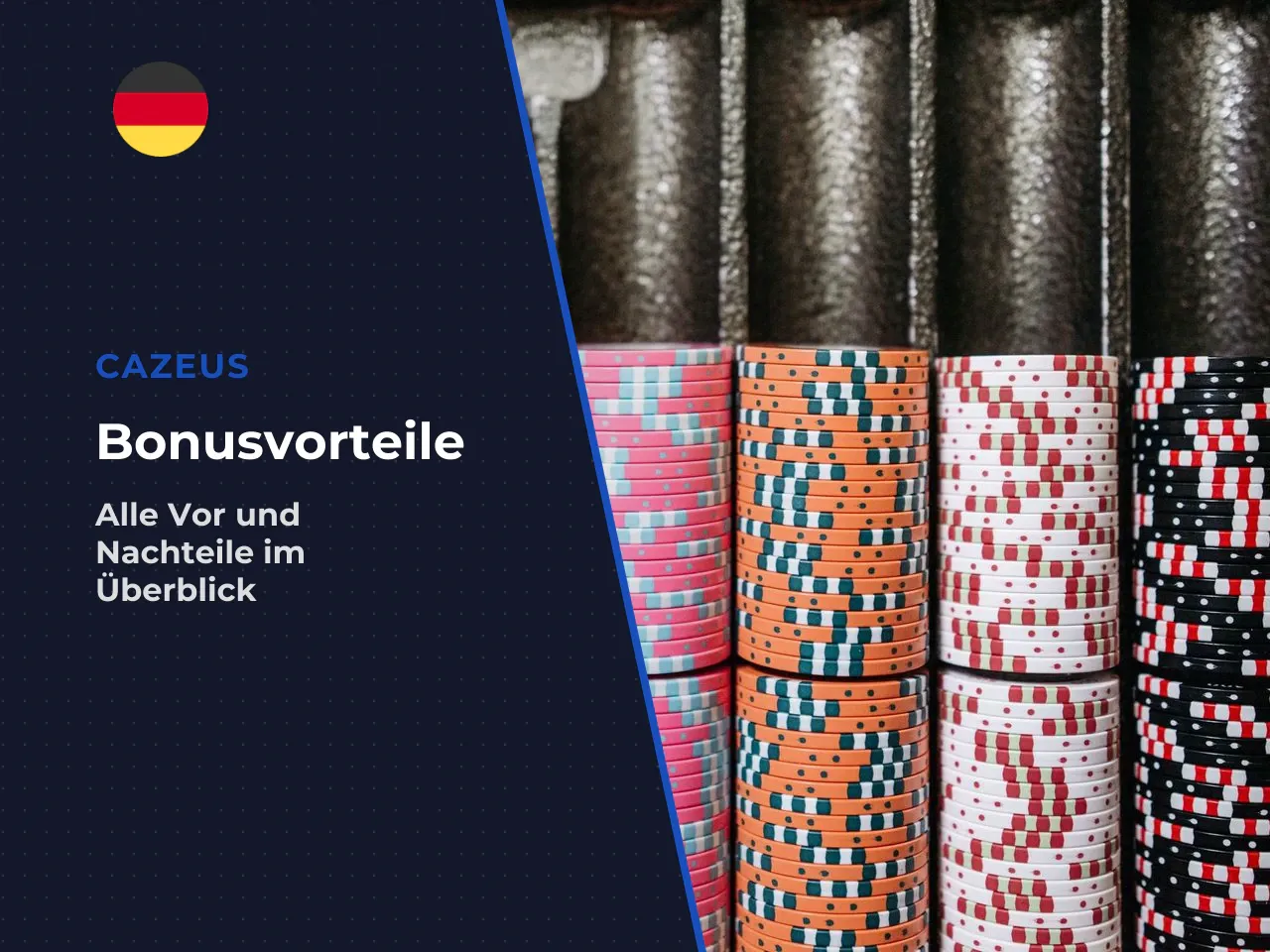Vorteile und Nachteile der Cazeus-Boni. Vorteile