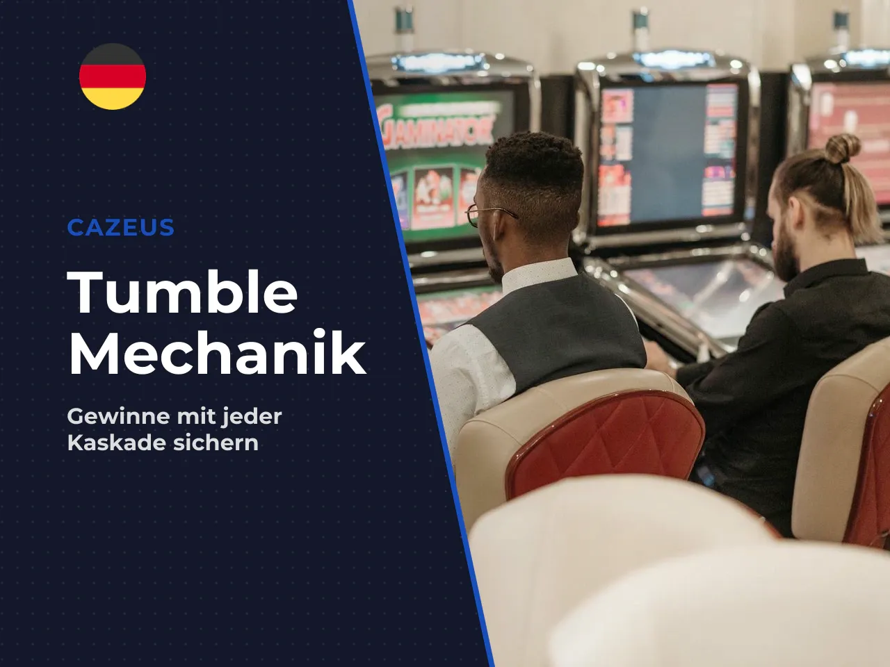 Tumble Feature und Gewinnkombinationen. Das Tumble