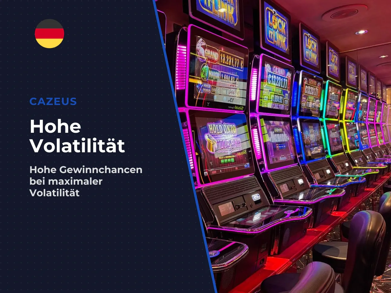 Volatilität und mögliche Gewinnphasen. Die Volatilität