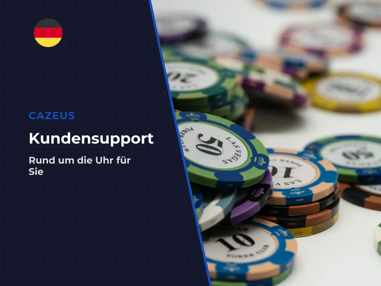 Der Kundenservice ist über zwei primäre