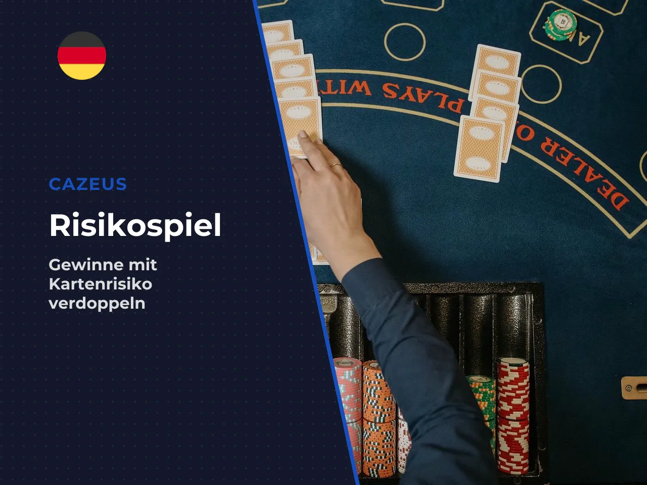 Die Karten-Gamble-Funktion Risikospiel . Nach jedem
