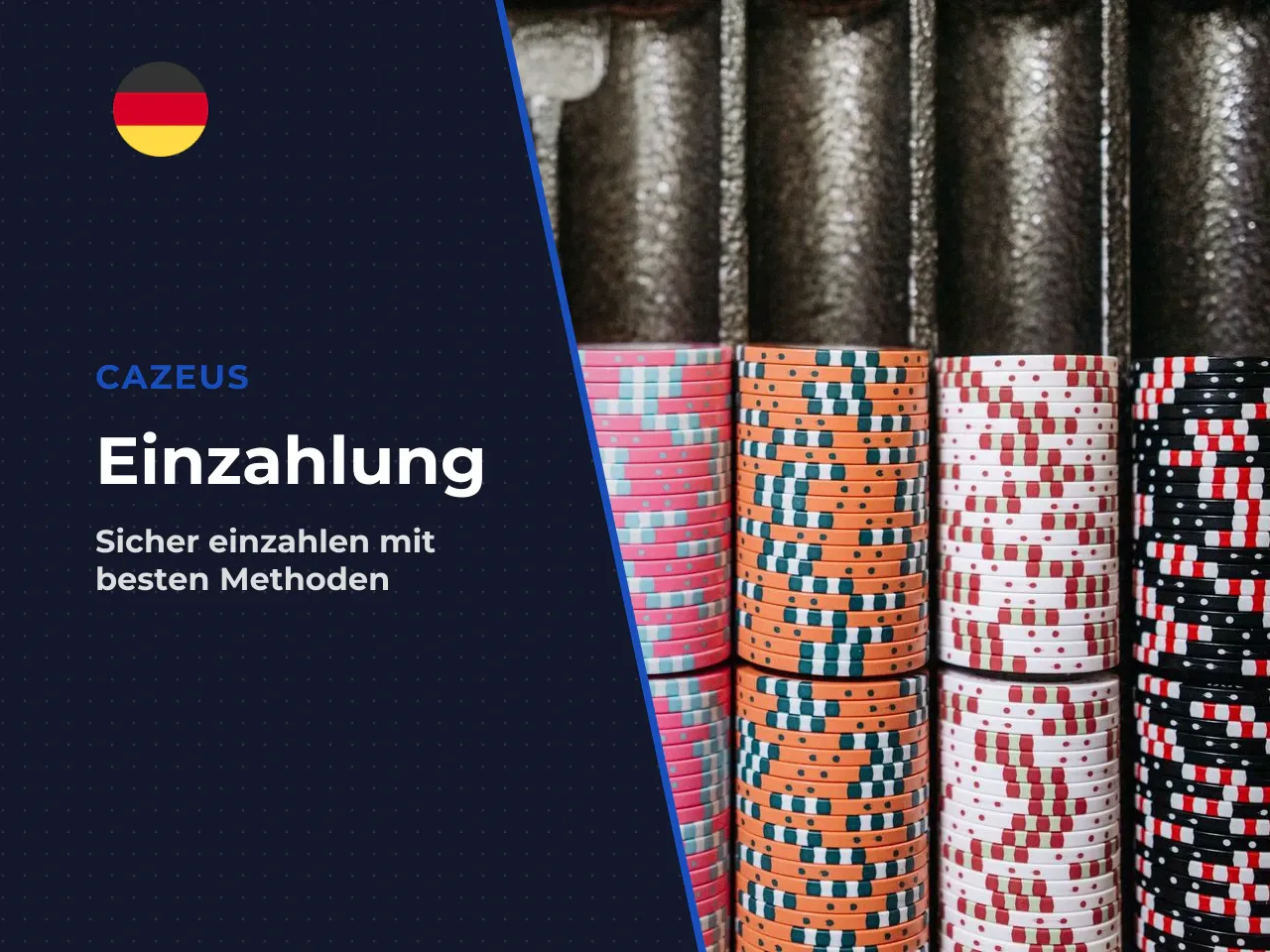 Einzahlung mit Visa, Mastercard und Apple