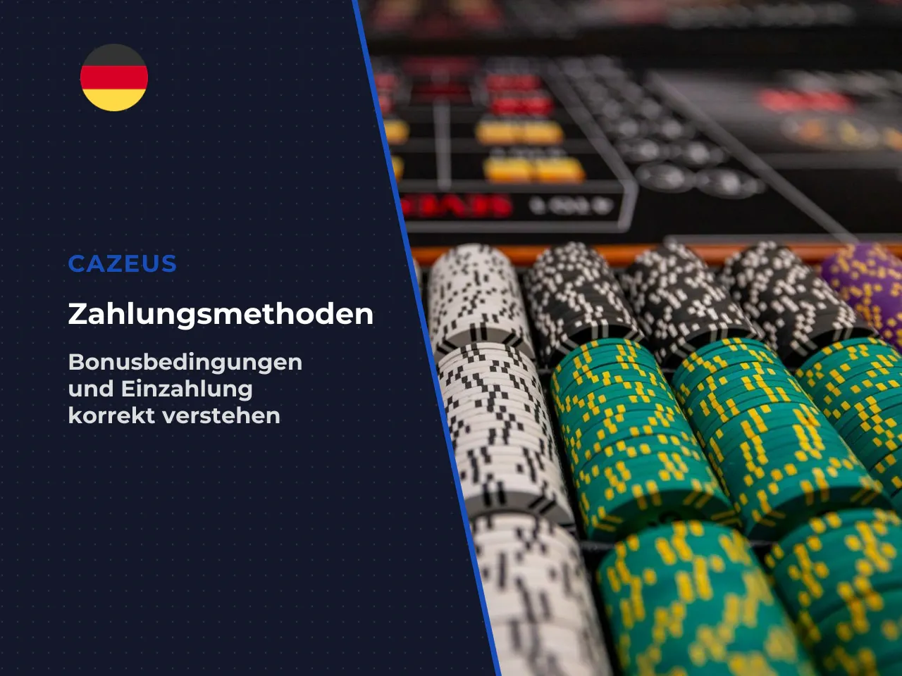 Einzahlung und Zahlungsmethoden Bonus korrekt freischalten