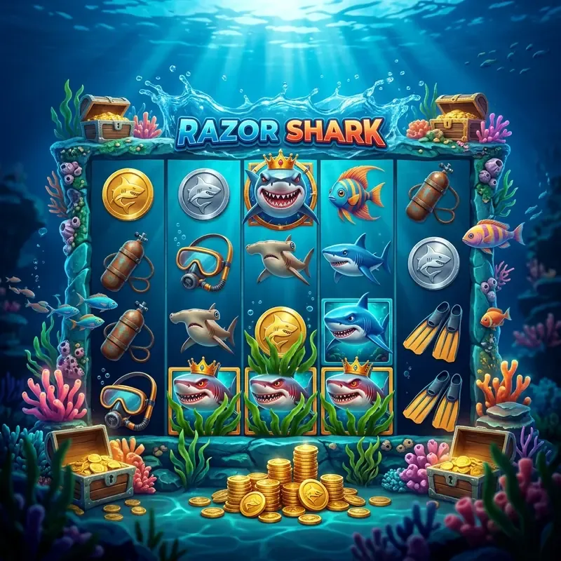 Razor Shark spielen Demo, Echtgeld, RTP