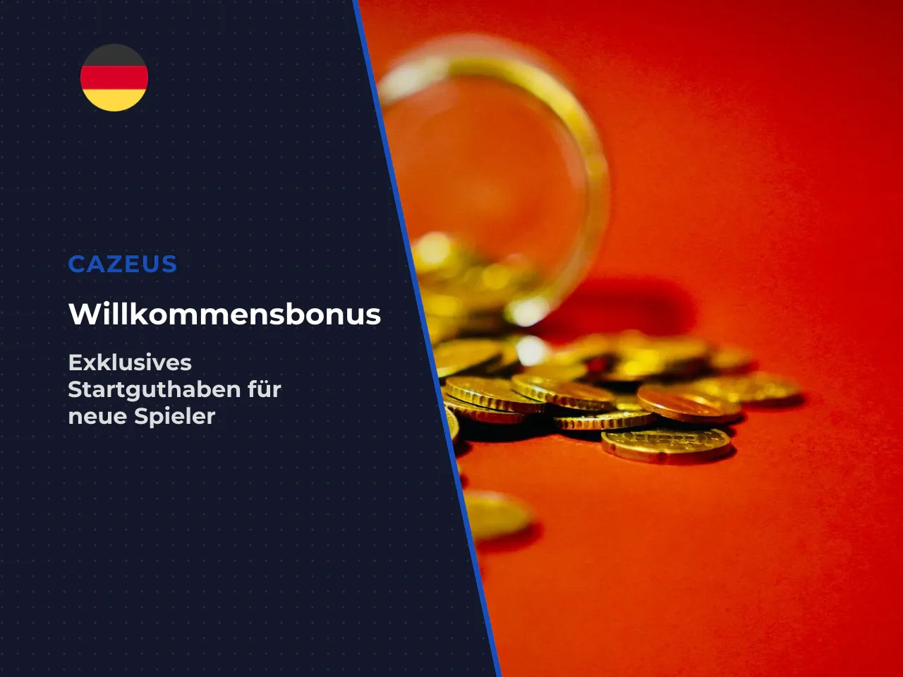 Cazeus Welcome Bonus nach der Registrierung