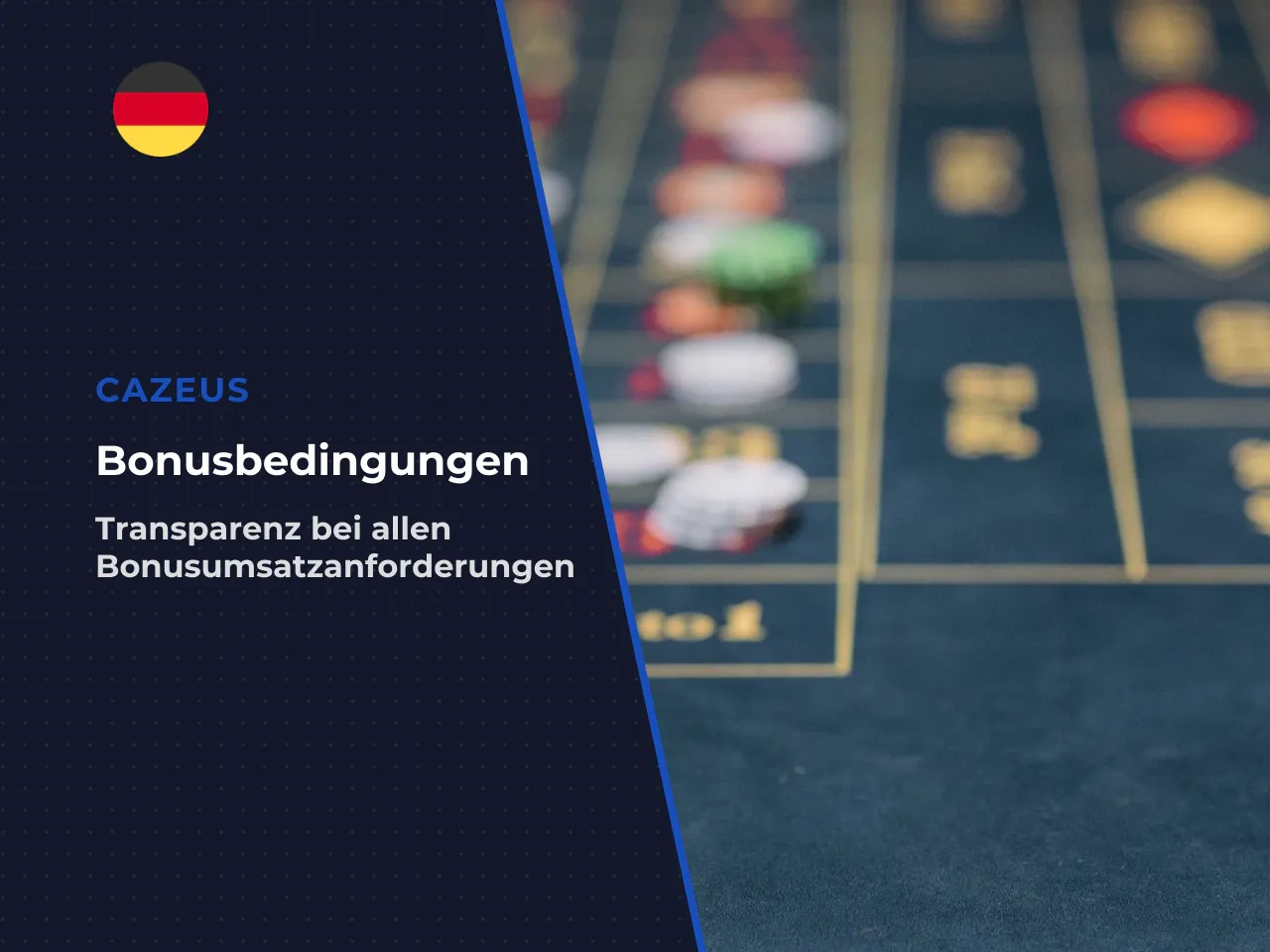 Ein Blick in die Bonusbestimmungen zeigt