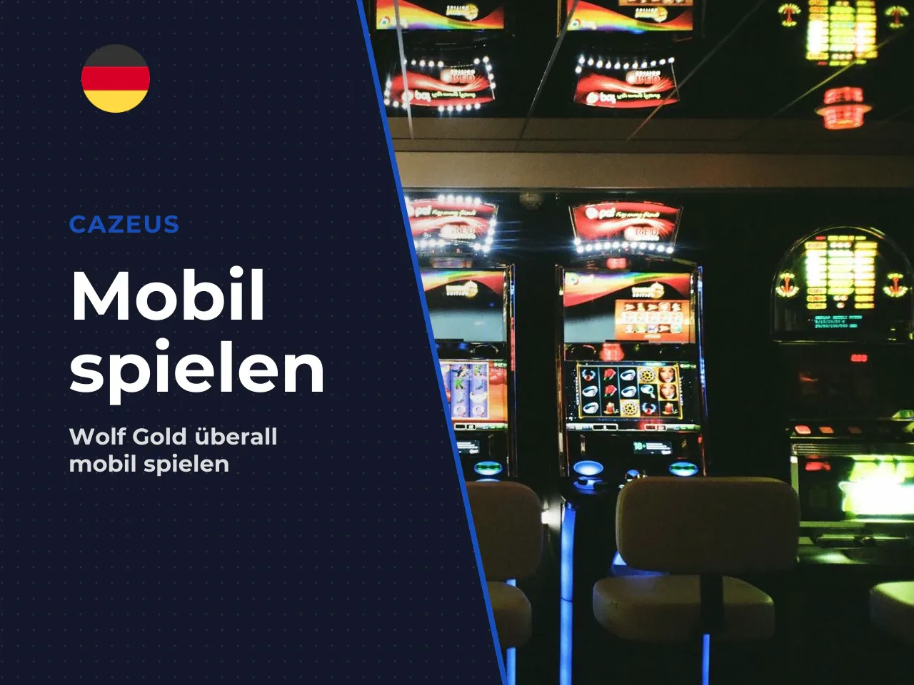 Wolf Gold mobil auf Smartphone und