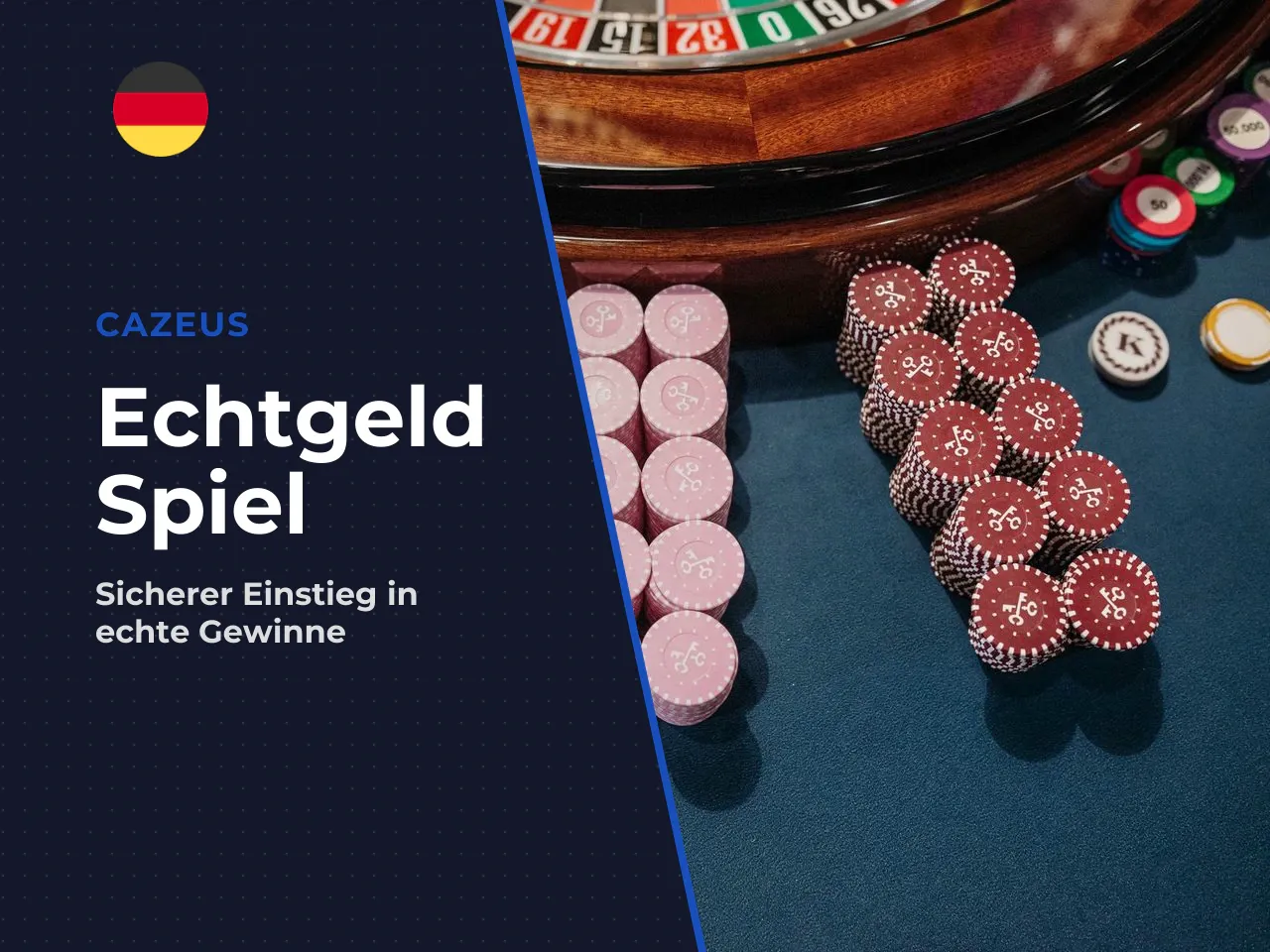 Anmeldung, Einzahlung und Wechsel zum Echtgeldspiel