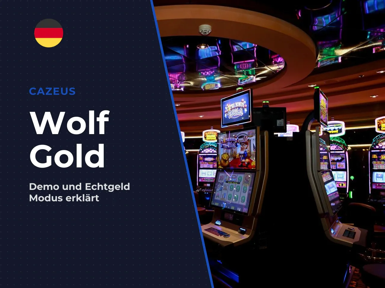 Wolf Gold Demo und Echtgeldspiel im