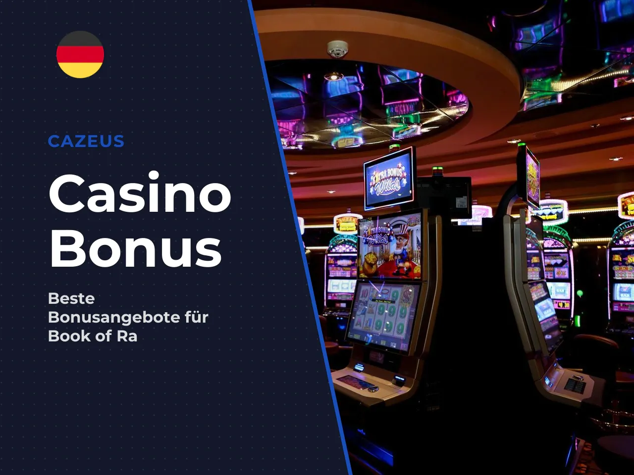 Casino-Bonus und Freispiele für Book of