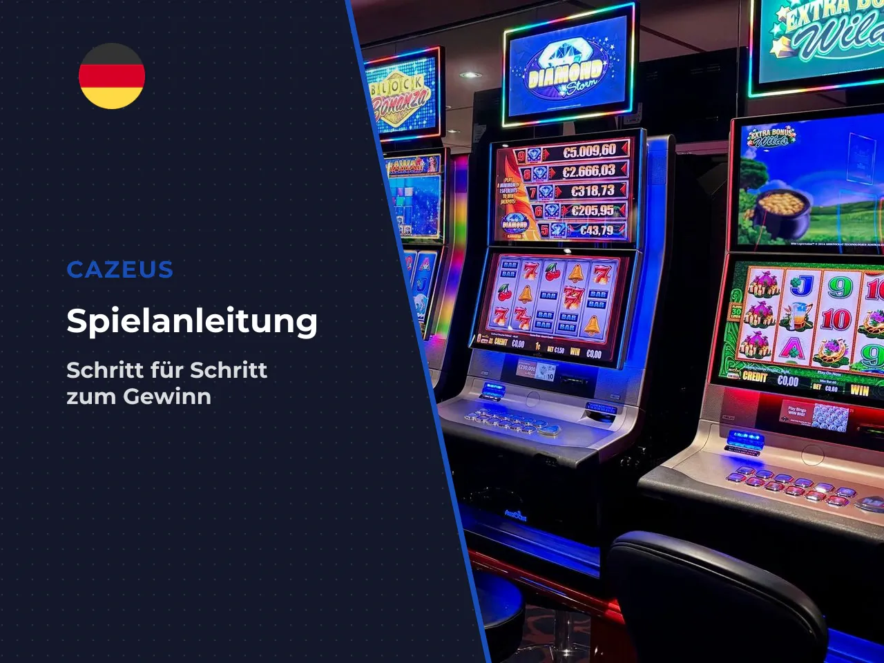 Schritt-für-Schritt-Anleitung für den Start einer Spielsession