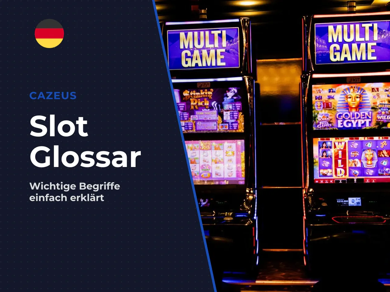 Glossar der wichtigsten Slot-Begriffe