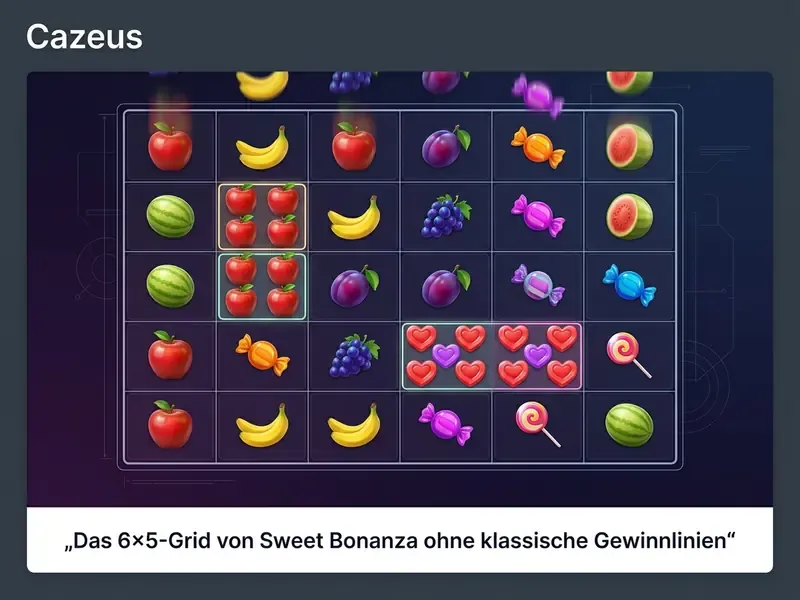 Sweet Bonanza Slot 6x5 Spielfeld Pragmatic Play
