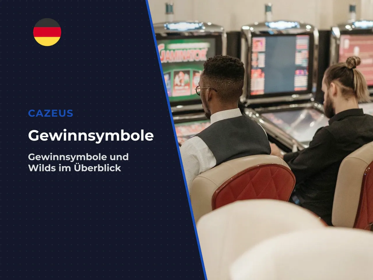 8 Gewinnsymbole und Wild-Symbol im El