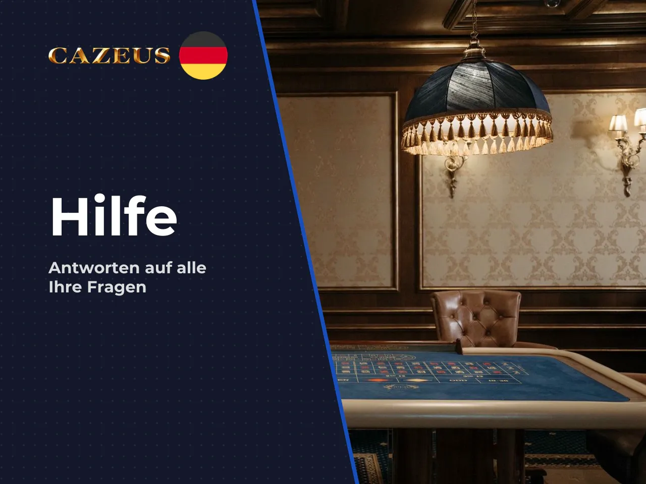 FAQ zu Cazeus Casino. Gibt es