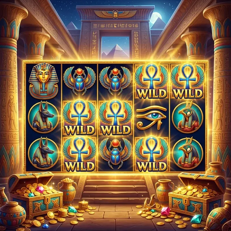 Lucky Pharaoh Wild spielen Demo, Echtgeld